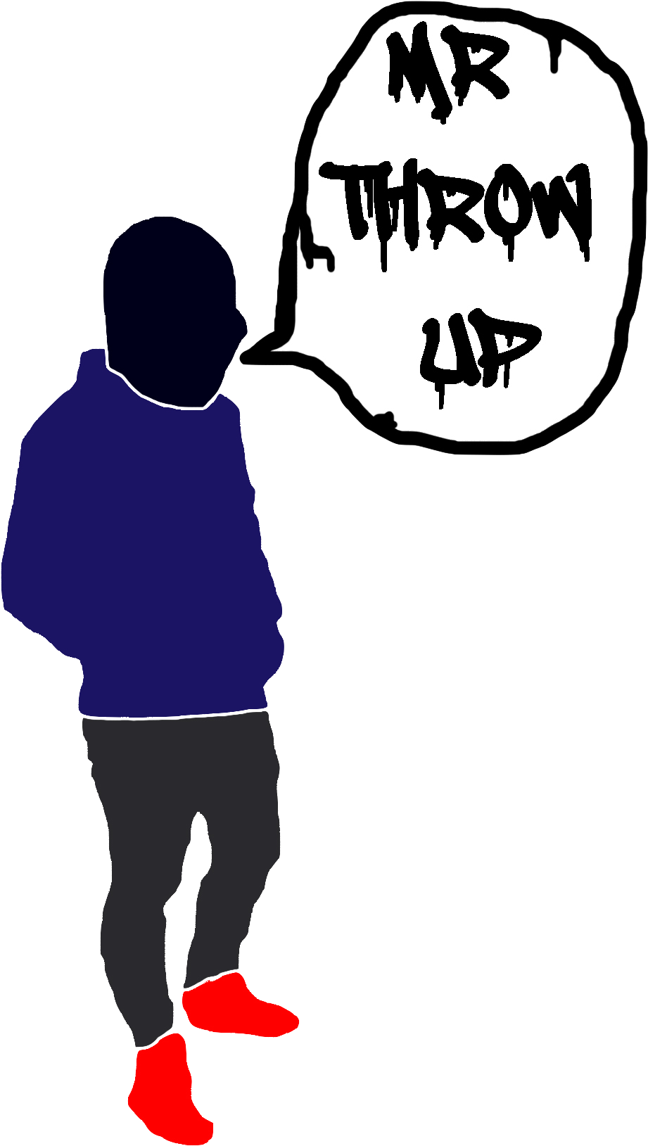 Mr Throw Up Clipart Large Size Png Image PikPng