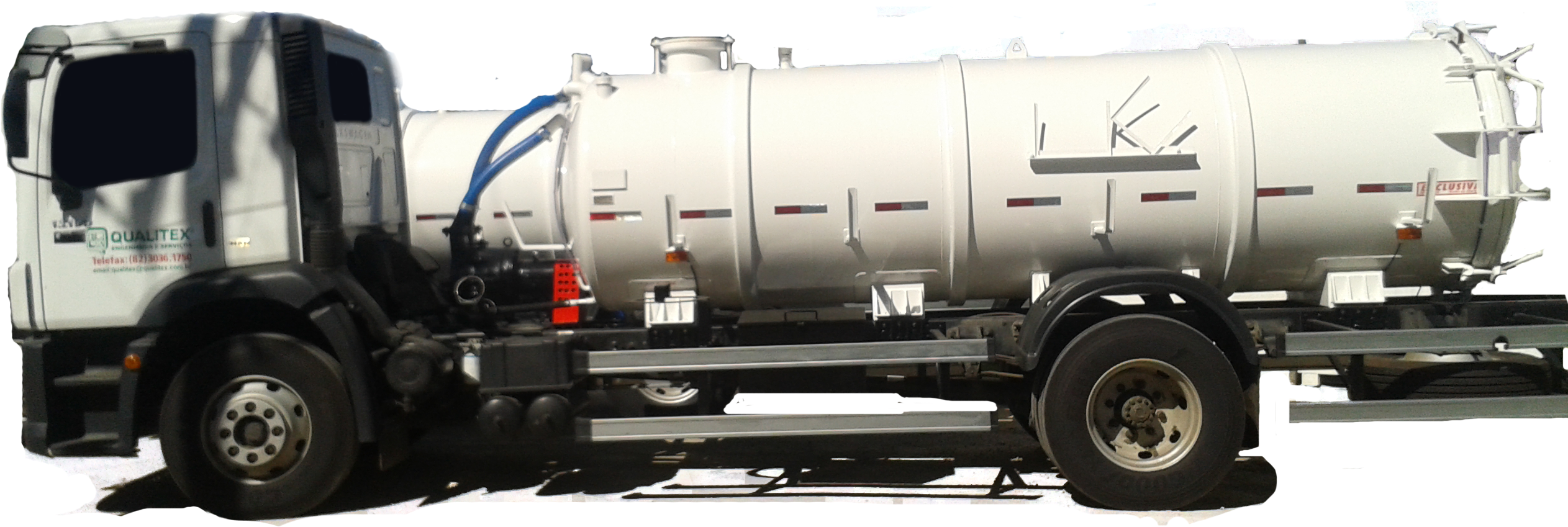 Transporte De Borras Industriais Viscosas - Caminhão Vácuo Clipart (2776x1854), Png Download