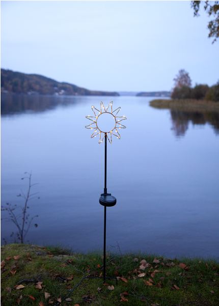 Solar Decoration Sunny - Reflection Clipart (600x600), Png Download