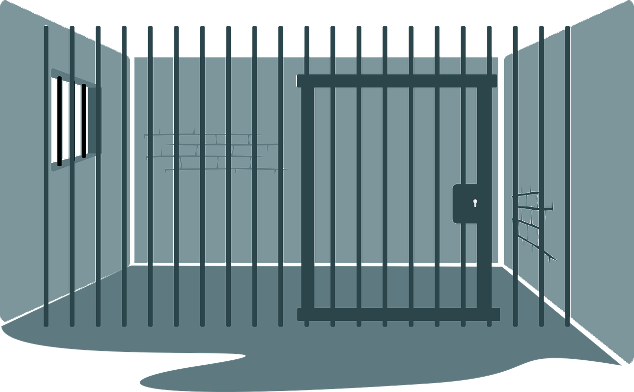 Jail Copy - Jail Cell Transparent Clipart - Png Download (1280x792), Png Download