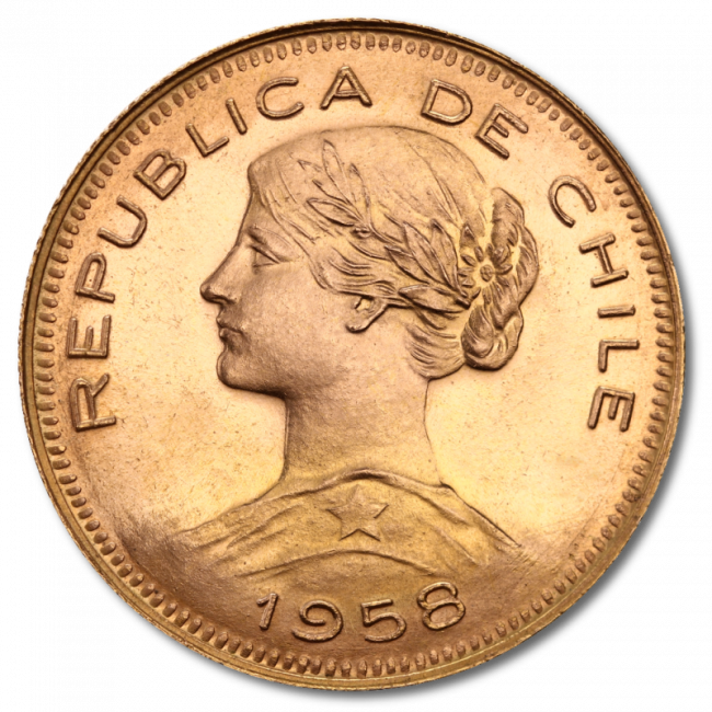 100 Peso Liberty Gold Coin - Gold Coins That Has Long History Clipart (650x650), Png Download