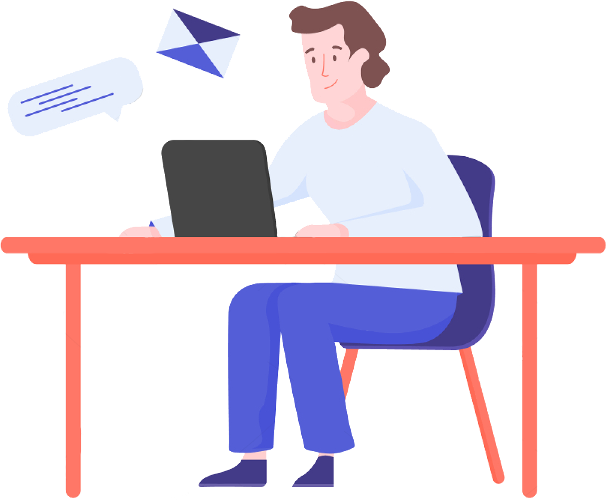 This Developer Is Chosen Just For You Based On Some - Sitting Clipart (1332x1054), Png Download