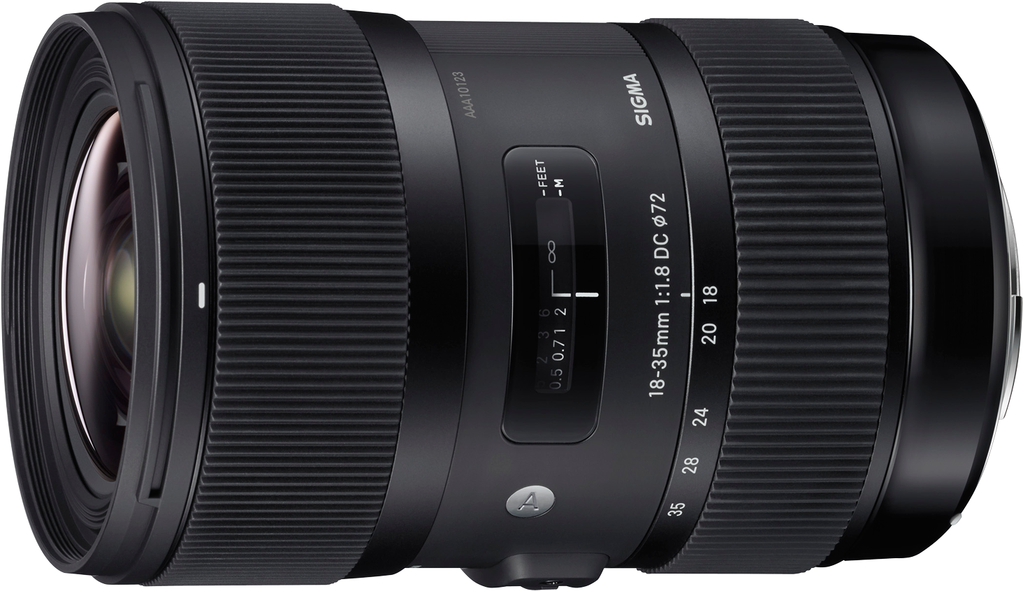 Sigma Announces Super Fast 18 35mm F1 - Sigma Af 18 35mm F 1.8 Dc Hsm Art Clipart (1500x947), Png Download