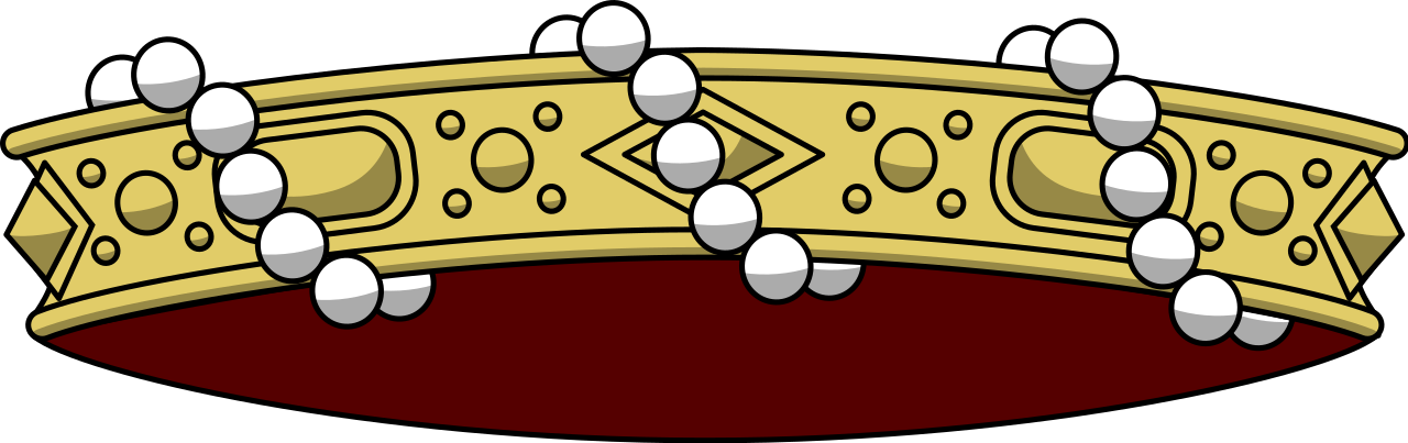 Corona Vector Png Clipart (1280x403), Png Download