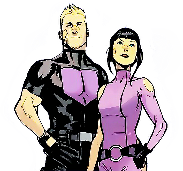 #hawkeye #katebishop #marvel #comic #comicbook #archer - Cartoon Clipart (708x660), Png Download