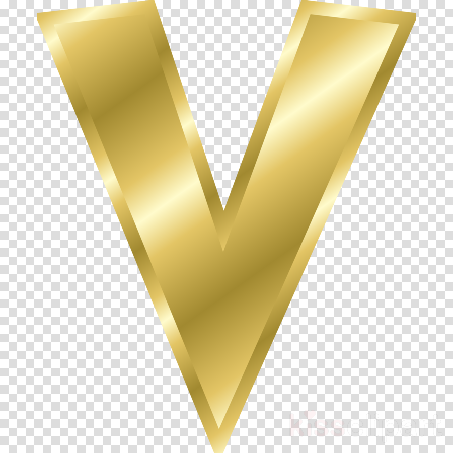 Simple Letter, Alphabet, Gold, Transparent Png Image - Tori Vega From Victorious Clipart (900x900), Png Download
