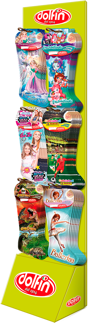 La Principessa Dei Sogni Alysel Stocking 160 G - Calza Befana Calciatori Panini Clipart (700x1200), Png Download