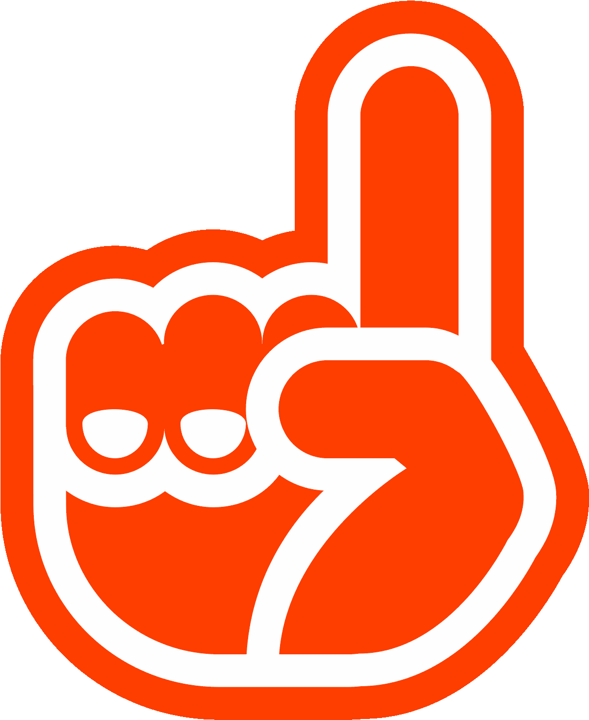 This Icon Shows A Left Hand With A Finger Pointing - Icon Clipart (1201x1469), Png Download