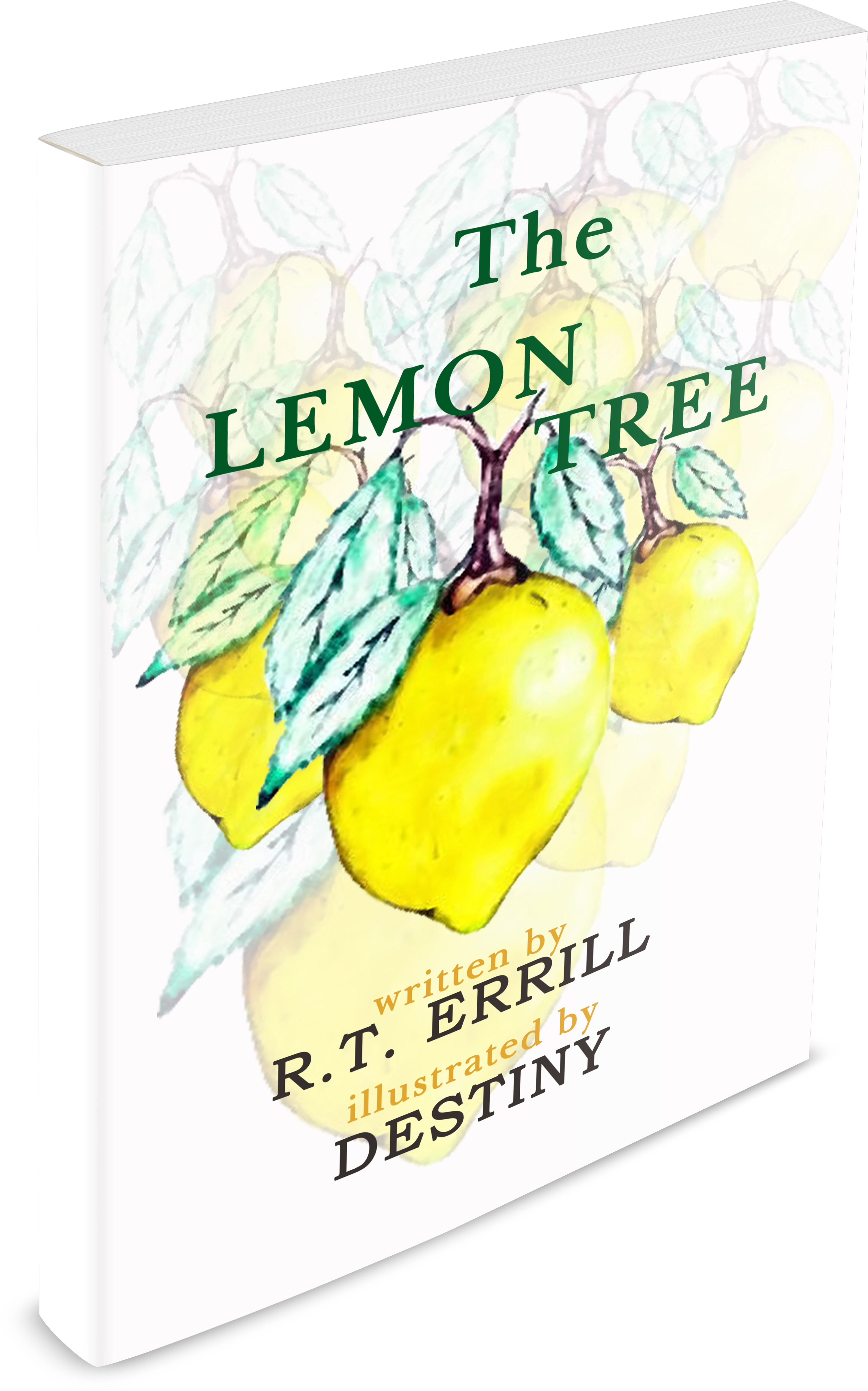 The Lemon Tree Clipart (5328x7200), Png Download