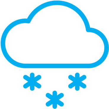 Snowflakecloud 01 01 Clipart (1000x681), Png Download