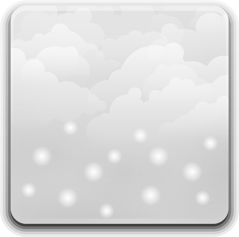 Faenza Weather Snow - Heart Clipart (1024x1024), Png Download