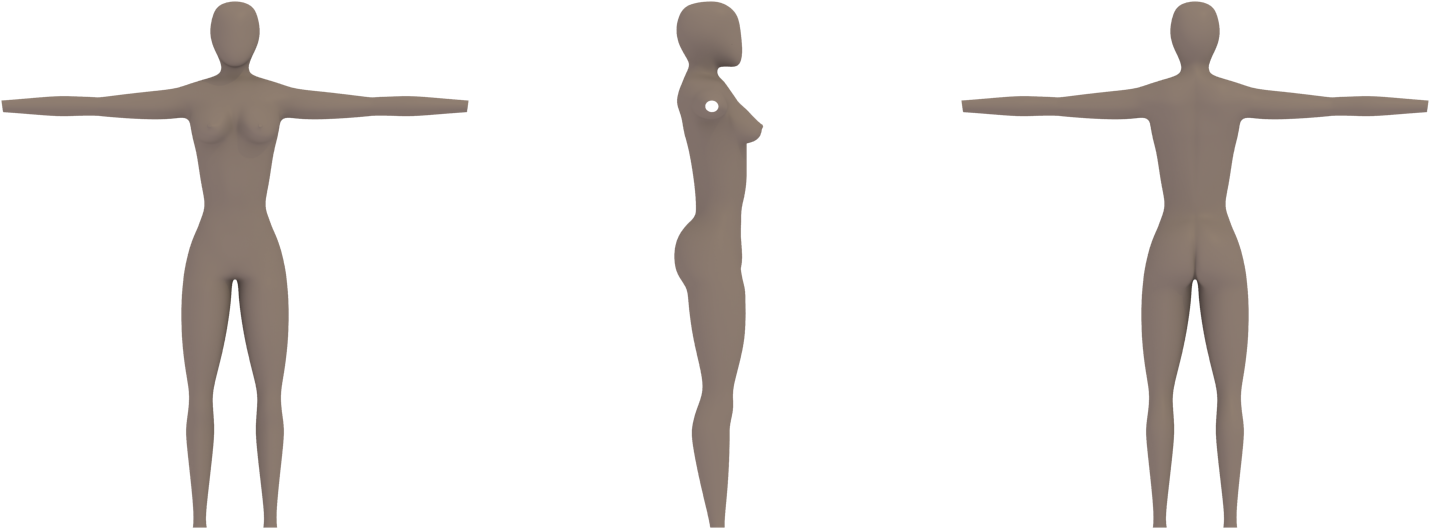 Rag Doll Addon - Standing Clipart (1600x600), Png Download