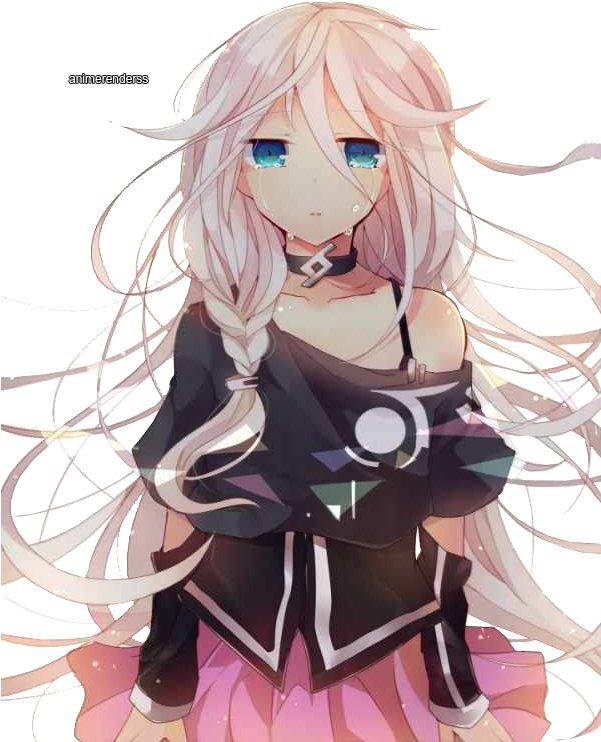 Anime Render ~ - Cute Anime Girl Dying Clipart (600x750), Png Download