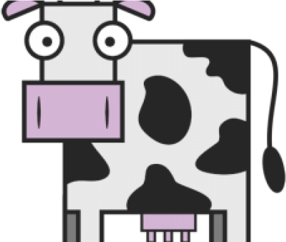 Geometric Cow Clipart (640x480), Png Download