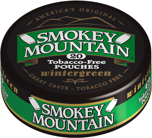 Wintergreen Pouches - Smokey Mountain Snuff Clipart (650x600), Png Download