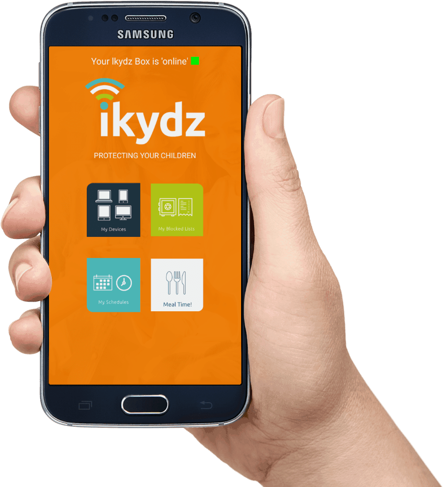 Ikydz App Hand - Android Mobile In Hand Png Clipart (930x1031), Png Download
