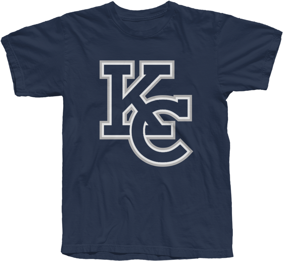 'kc Logo' Navy T-shirt - Arizona Fc Clipart (971x896), Png Download