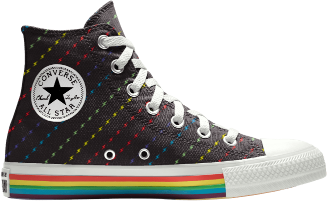 Converse Custom Chuck Taylor All Star Pride High Top - Converse Pride Collection 2019 Clipart (800x800), Png Download