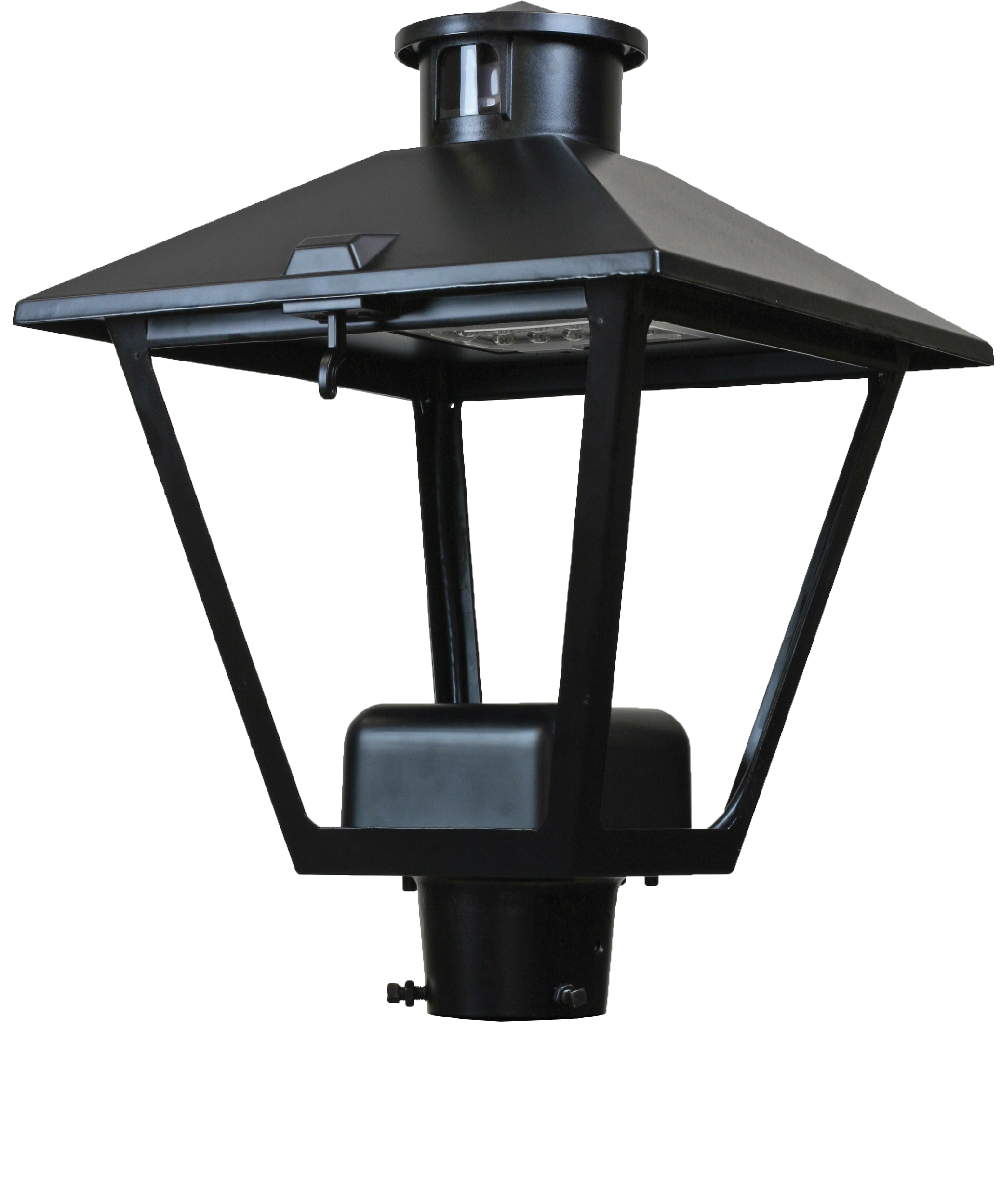 Post-top Security Light - 247 American Revolution Led Series 247l Clipart (2077x2498), Png Download