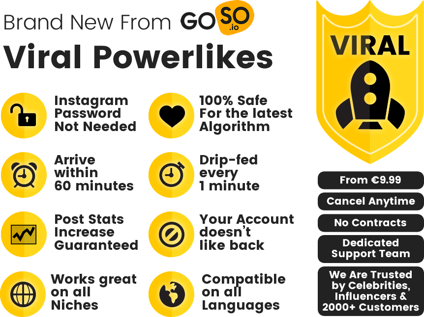 Instagram Viral Powerlikes For Guaranteed Growth - Edison Clipart (862x646), Png Download