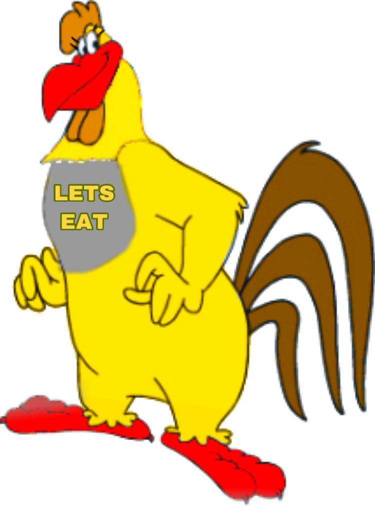 Foghorn Leghorn As Chica - Fog Horn Leg Horn Clipart (750x1012), Png Download