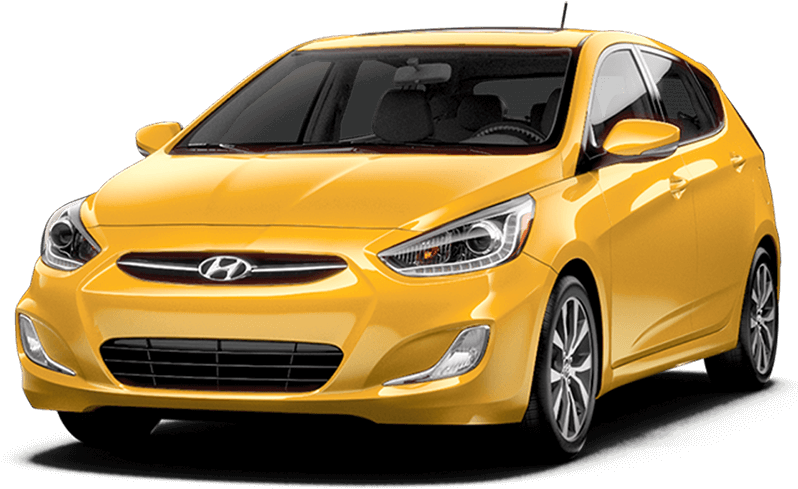 2017 Hyundai Accent Hero Ca - Four Wheeler Car Png Clipart (798x489), Png Download