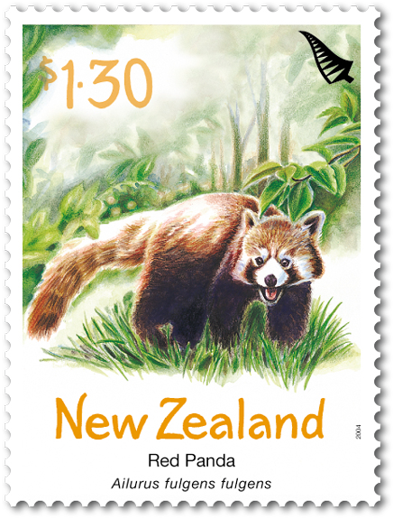 Single Stamp - Vintage Stamp Animal New Zealand Clipart (600x600), Png Download