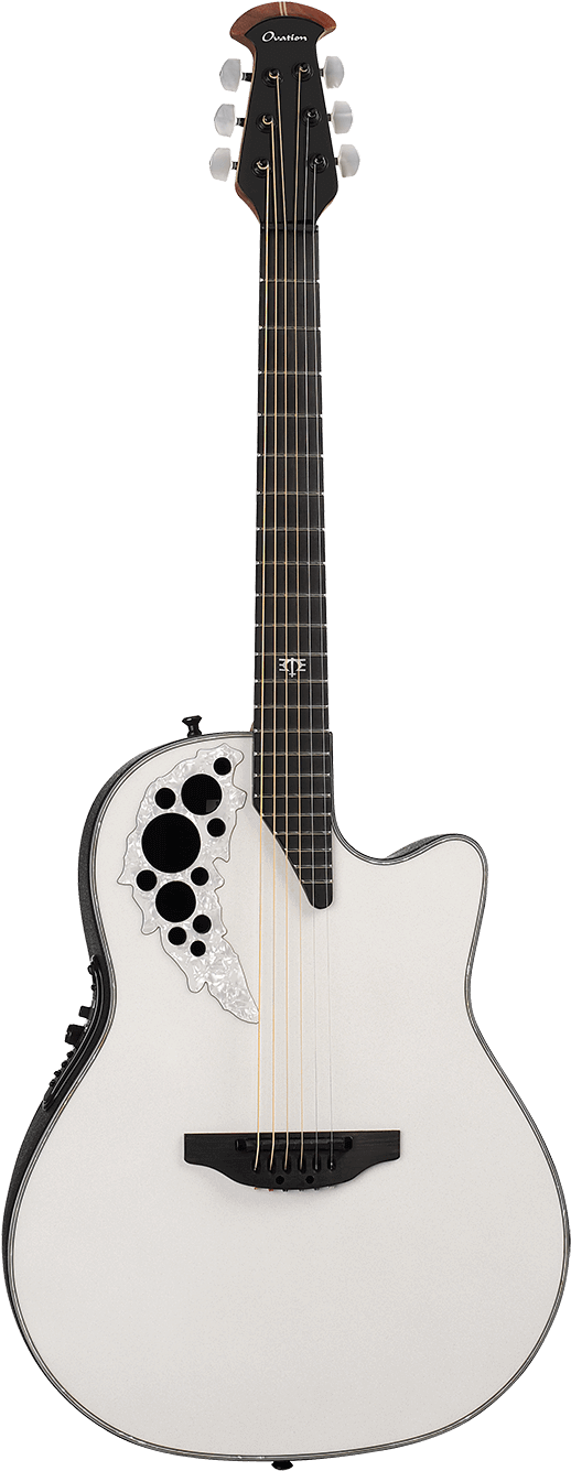 2078me-6p - Melissa Etheridge - Pearlescent White - - Electric Guitar Clipart (1000x1384), Png Download