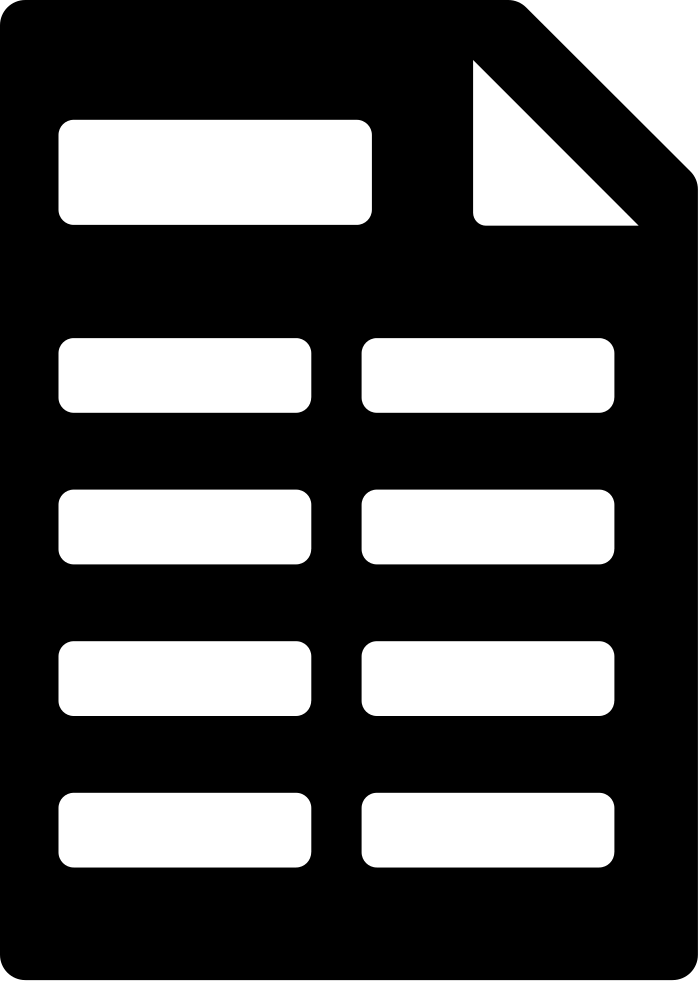 Text File Filled Interface Paper Sheet Comments - Colorfulness Clipart (698x981), Png Download