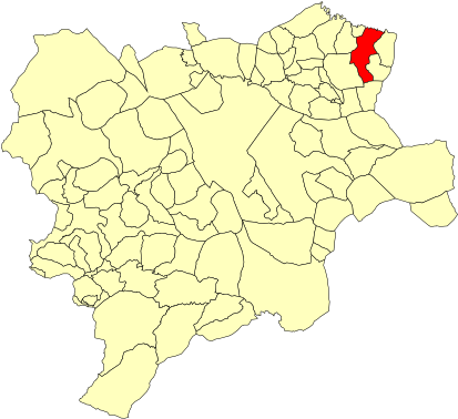 Albacete Casas De Ves Mapa Municipal - Fuentealbilla Mapa Clipart (778x413), Png Download