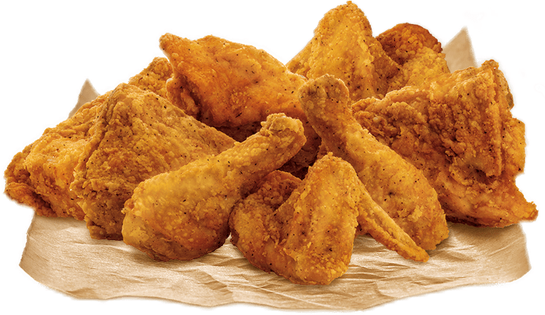 Fried Chicken Png - Cánh Gà Rán Giòn Clipart (792x458), Png Download