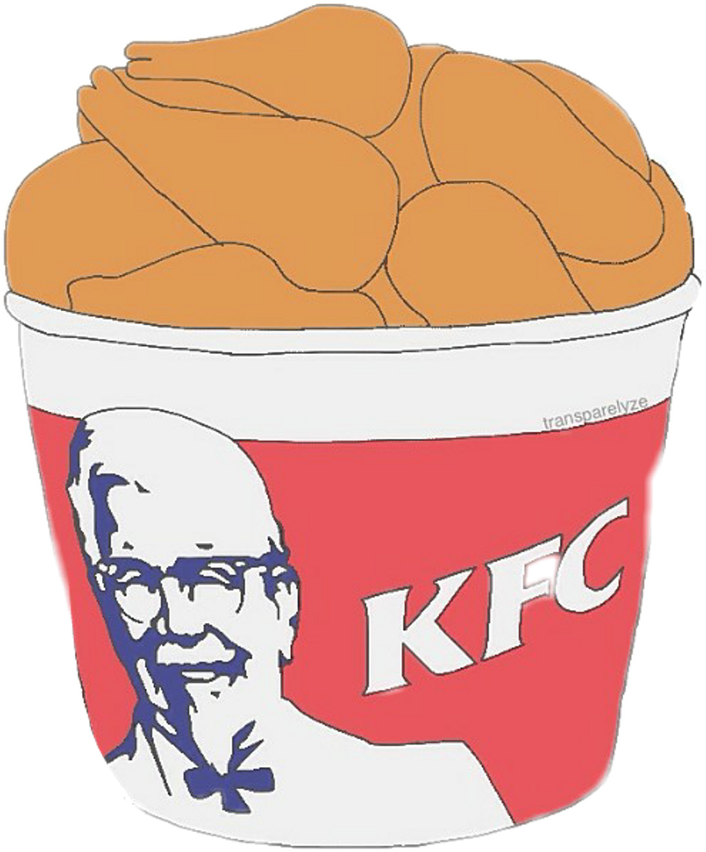 Как нарисовать kfc
