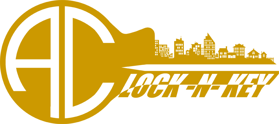 Ac Lock N Key - Graphic Design Clipart (907x405), Png Download