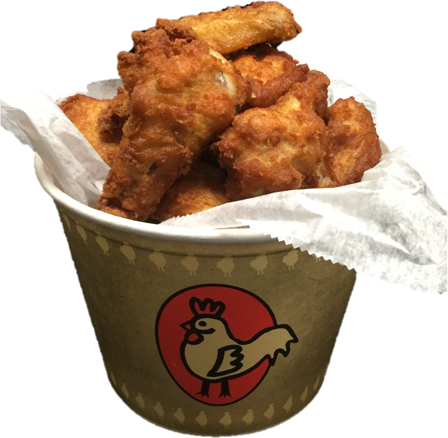 Bucket Of Chicken Pd Wings - Chicken Bucket Clipart (900x918), Png Download