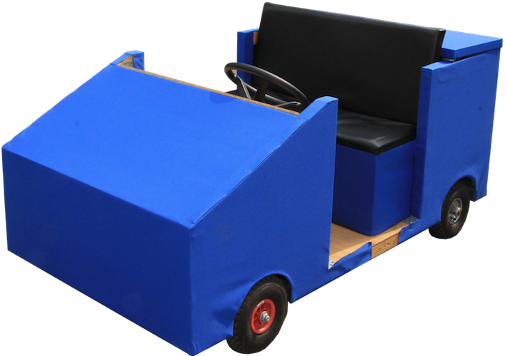 A Small Electric Vehicle - Toy Vehicle Clipart (709x500), Png Download