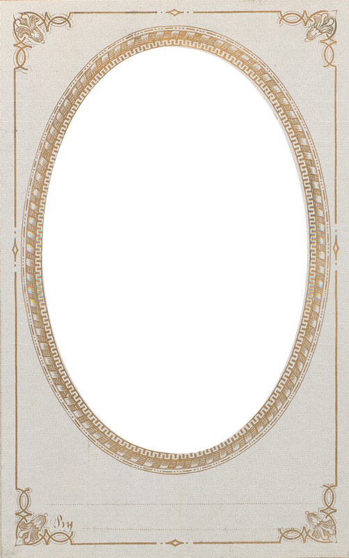 Vintage Oval Frame ~ Zibi Vintage Scrap - Circle Clipart (501x800), Png Download