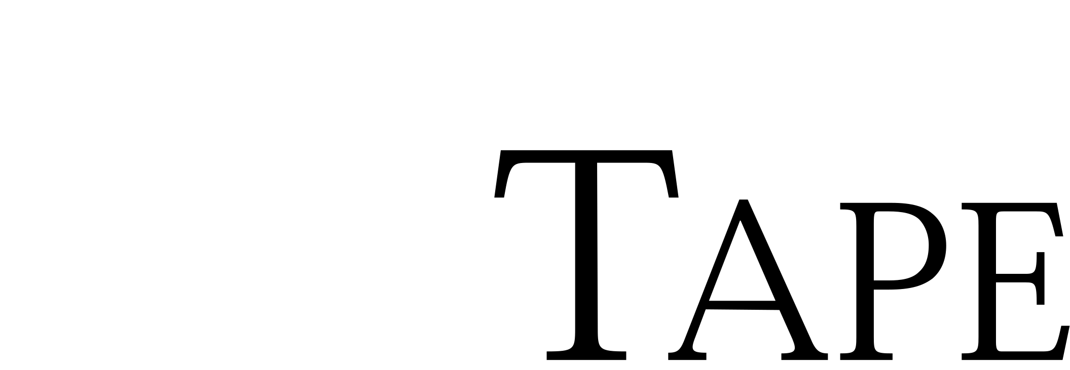 Tape Logo Black And White - Vocal Clipart (2111x731), Png Download