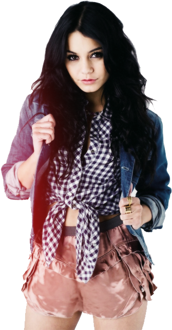Vanessa Hudgens Png - Lovato Me Myself And Time Clipart (500x676), Png Download