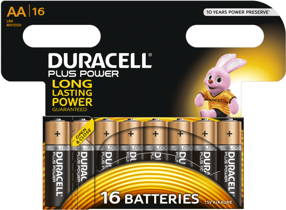 Pilas Duracell Aaa 12 Clipart (1000x1000), Png Download