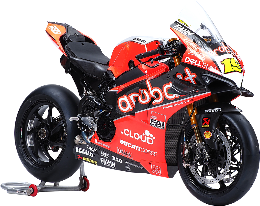 Ducati Panigale V4 R - Motos Super Biker 2019 Clipart (1090x870), Png Download
