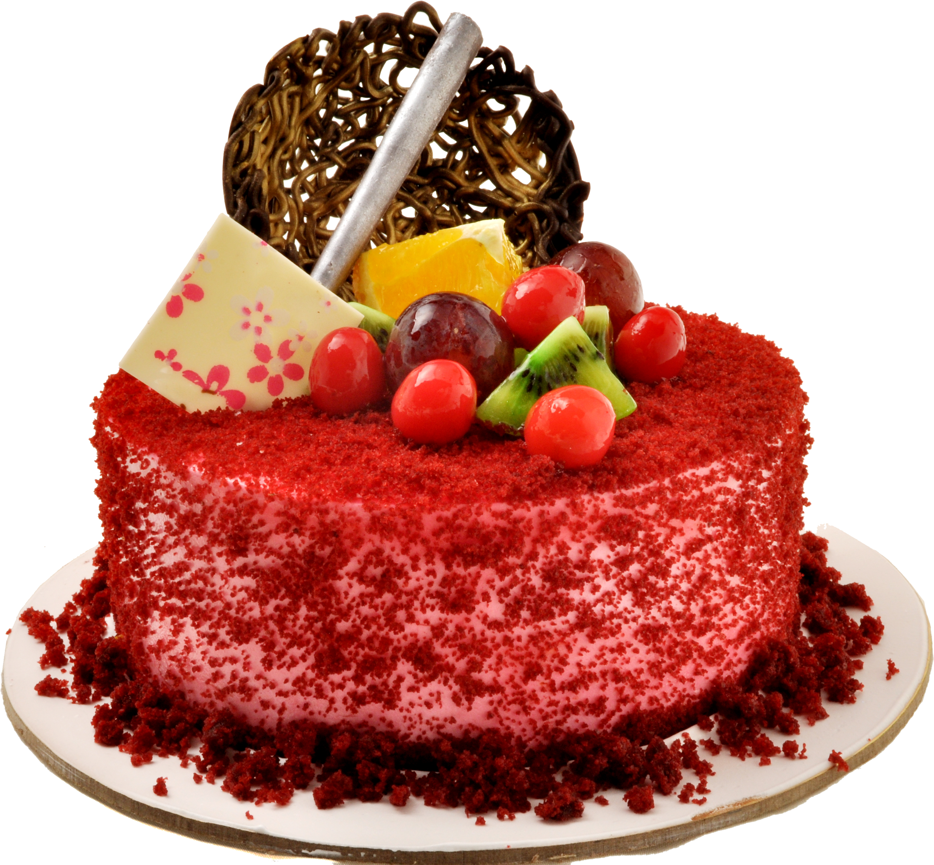 Red Velvet Cake - 1kg Red Velvet Cake Price Clipart (3015x2792), Png Download