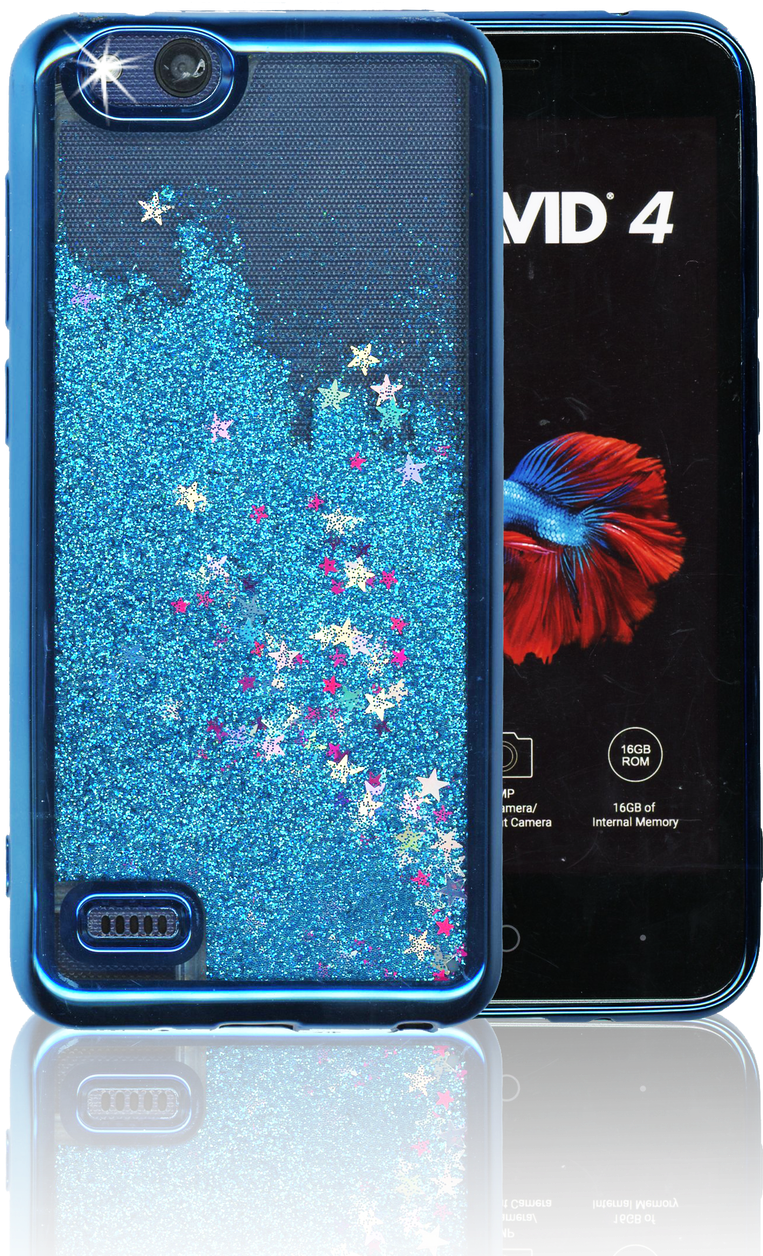 Zte Tempo X Mm Electroplated Water Glitter Case With - Mobile Phone Case Clipart (762x1280), Png Download