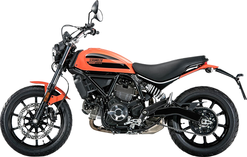 Ducati Scrambler - Ducati Scrambler 400 Sixty2 Clipart (1000x637), Png Download