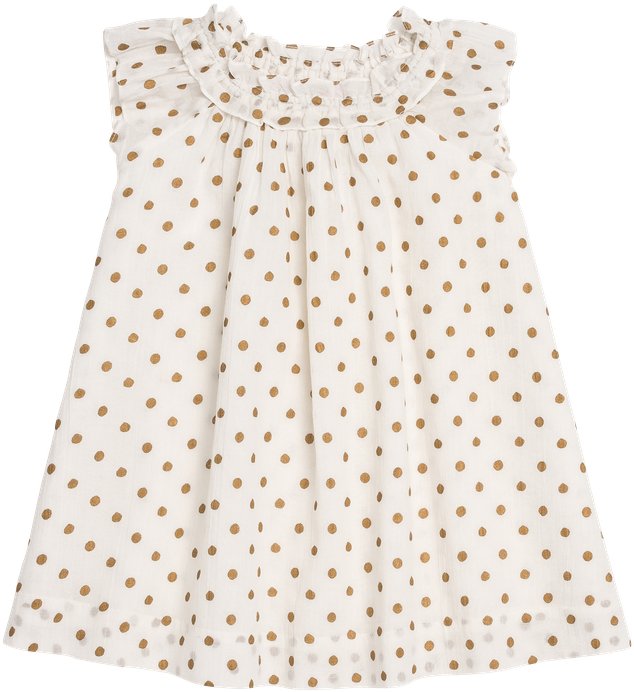 Goldina Dress Golden Dots - Polka Dot Clipart (1000x1000), Png Download
