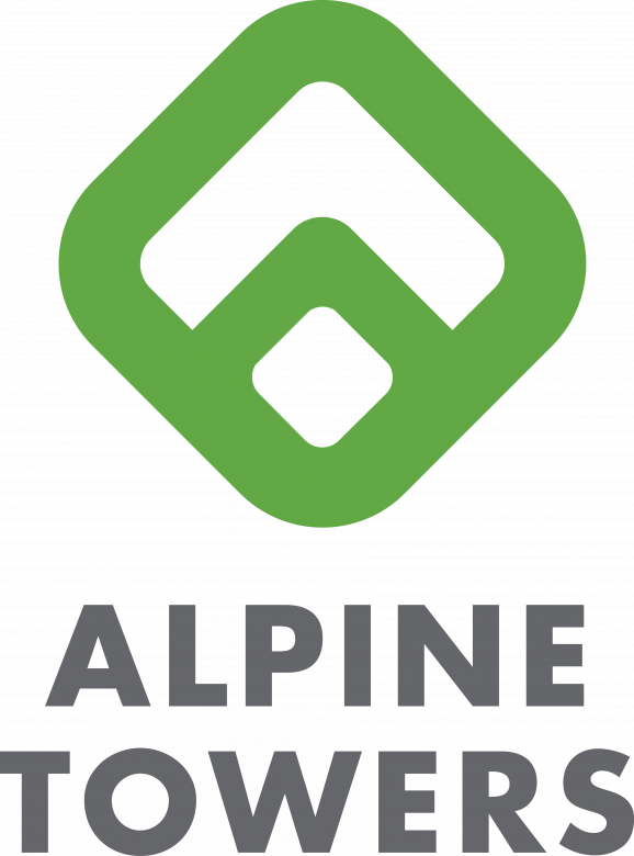 Alpine Towers Logo - Sign Clipart (578x780), Png Download