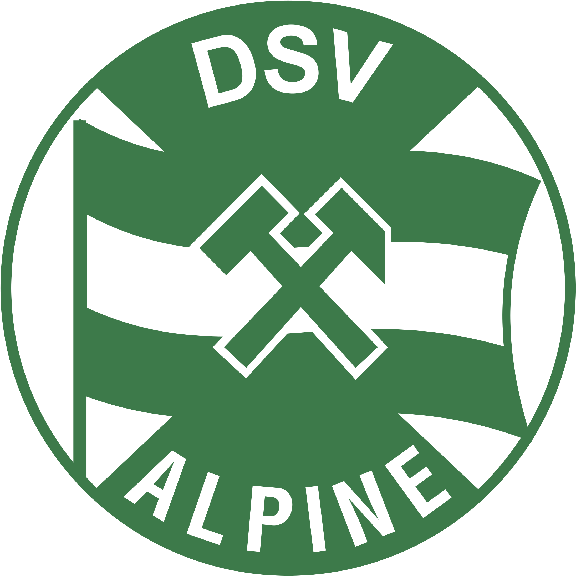 Dsv Alpine Logo Png Transparent - Dsv Alpine Donawitz Clipart (2400x2400), Png Download