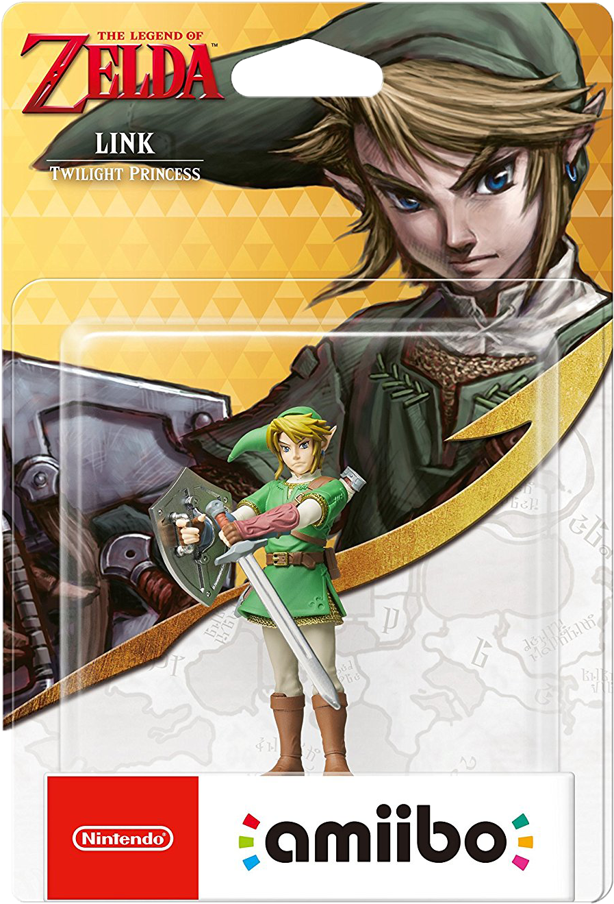 Twilight Princess Switch Transparent Background - Zelda Skyward Sword Amiibo Clipart (1078x1500), Png Download