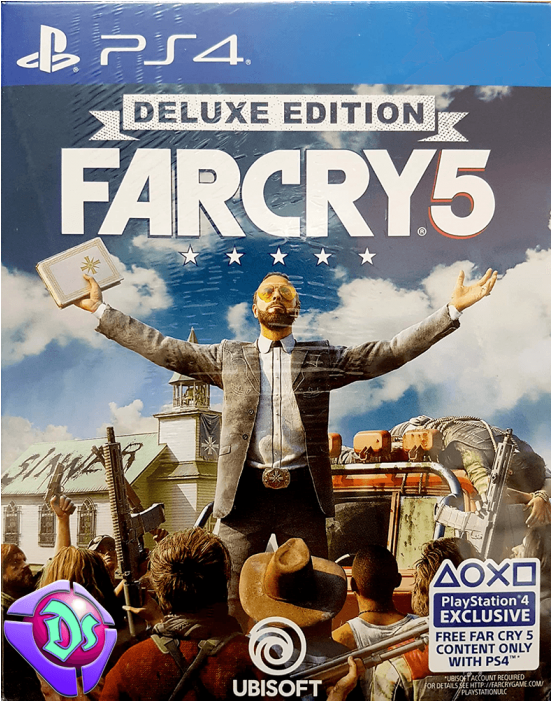 Far Cry 5 Deluxe Edition - Far Cry 5 Deluxe Edition Ps4 Clipart (700x700), Png Download
