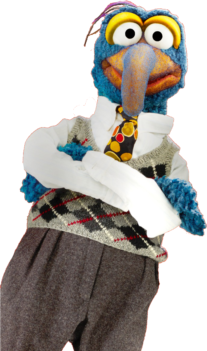 Muppets Png , Png Download - Gonzo Muppet Transparent Background Clipart (689x1167), Png Download