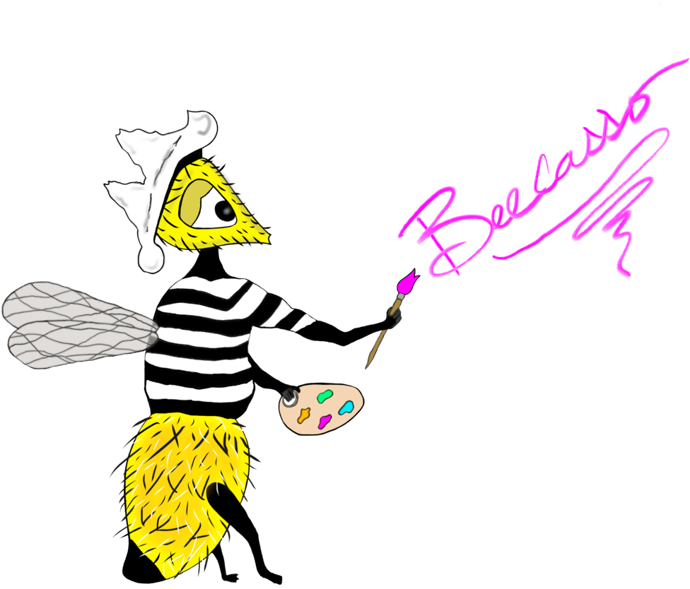 Bee Transparent Live - Illustration Clipart (1500x1050), Png Download